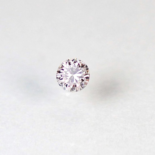 ピンクダイヤモンド（0.057ct,LP,SI2）中宝研ソーティング付き