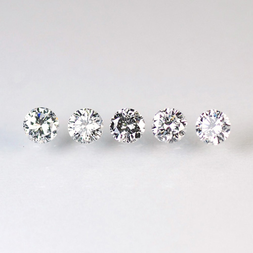 ダイヤモンド（4ピース） [016201-1039] : 天然石、宝石ルース(裸石)販売専門店 いろはに^宝石 : 宝石大好き！