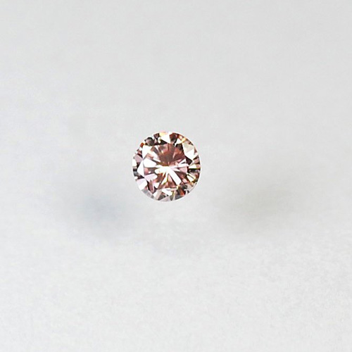 ピンクダイヤモンド（0.057ct,LP,SI2）中宝研ソーティング付き [012205 