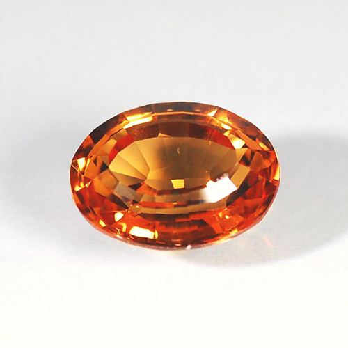 合成オレンジサファイア [015202-5162] : 天然石、宝石ルース(裸石