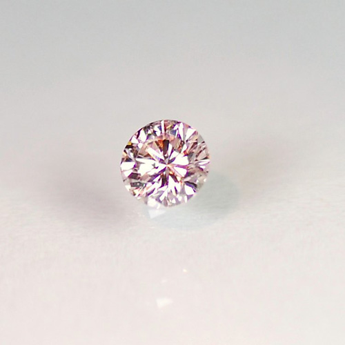 ピンクダイヤモンド（0.185ct,FP,I1,G）AGT鑑定書付き